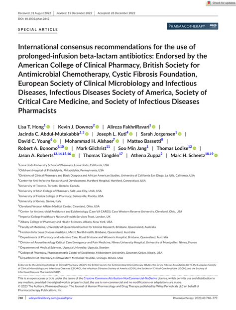 International consensus recommendations on the .